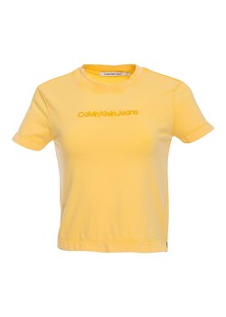 Calvin Klein Koszulka w kolorze żółtym ze sklepu Limango Polska w kategorii Bluzki damskie - zdjęcie 163687399