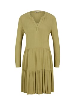 Tom Tailor Sukienka w kolorze oliwkowym ze sklepu Limango Polska w kategorii Sukienki - zdjęcie 163688047