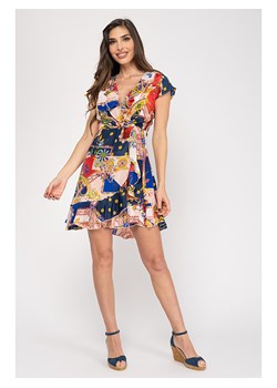 Peace &amp; Love Sukienka w kolorze granatowo-jasnoróżowym ze sklepu Limango Polska w kategorii Sukienki - zdjęcie 163688255