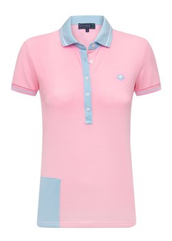 SIR RAYMOND TAILOR Koszulka polo &quot;Sha&quot; w kolorze różowym ze wzorem ze sklepu Limango Polska w kategorii Bluzki damskie - zdjęcie 163689325