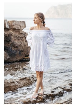 Isla Bonita by SIGRIS Sukienka w kolorze białym ze sklepu Limango Polska w kategorii Sukienki - zdjęcie 163690747