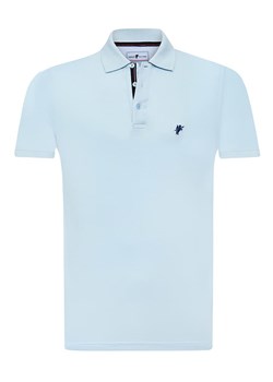 Denim Culture Koszulka polo w kolorze błękitnym ze sklepu Limango Polska w kategorii T-shirty męskie - zdjęcie 163691435
