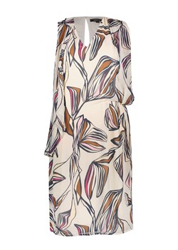 comma Sukienka w kolorze kremowym ze wzorem ze sklepu Limango Polska w kategorii Sukienki - zdjęcie 163692277