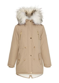 HULABALU Parka "Hunty" w kolorze beżowym ze sklepu Limango Polska w kategorii Kurtki chłopięce - zdjęcie 163694557