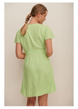 NA-KD Sukienka w kolorze jasnozielonym ze sklepu Limango Polska w kategorii Sukienki - zdjęcie 163698955
