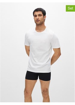 Hugo Boss Koszulki (3 szt.) w kolorze białym ze sklepu Limango Polska w kategorii T-shirty męskie - zdjęcie 163699185