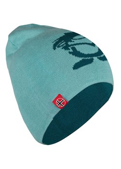Trollkids Dwustronna czapka beanie &quot;Troll&quot; w kolorze turkusowym ze sklepu Limango Polska w kategorii Czapki dziecięce - zdjęcie 163699778