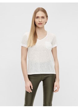 Object Koszulka &quot;Objtessi&quot; w kolorze białym ze sklepu Limango Polska w kategorii Bluzki damskie - zdjęcie 163702349