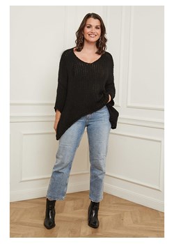 Curvy Lady Sweter w kolorze czarnym ze sklepu Limango Polska w kategorii Swetry damskie - zdjęcie 163702715