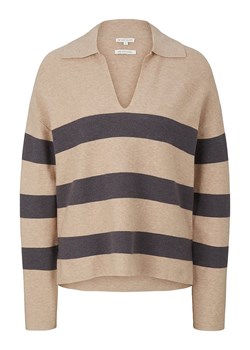 Tom Tailor Sweter w kolorze beżowo-brązowym ze sklepu Limango Polska w kategorii Swetry damskie - zdjęcie 163704977