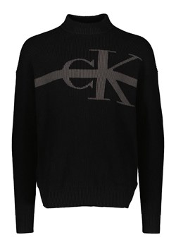 Calvin Klein Sweter w kolorze czarnym ze sklepu Limango Polska w kategorii Swetry męskie - zdjęcie 163705828