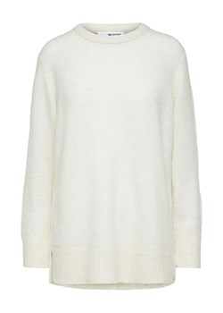 SELECTED FEMME Sweter &quot;Litti&quot; w kolorze białym ze sklepu Limango Polska w kategorii Swetry damskie - zdjęcie 163707977