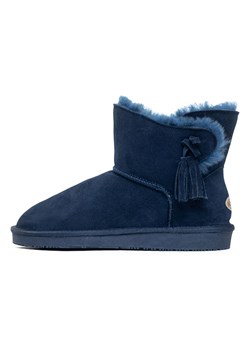 NICEBAY Skórzane botki zimowe &quot;Bellaire&quot; w kolorze granatowym ze sklepu Limango Polska w kategorii Śniegowce damskie - zdjęcie 163709639