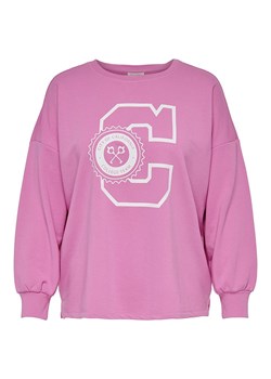 ONLY Carmakoma Bluza &quot;Alda&quot; w kolorze różowym ze sklepu Limango Polska w kategorii Bluzy damskie - zdjęcie 163712839