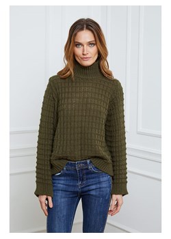 Joséfine Sweter w kolorze khaki ze sklepu Limango Polska w kategorii Swetry damskie - zdjęcie 163715197