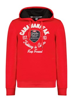Canadian Peak Bluza &quot;Garleak&quot; w kolorze czerwonym ze sklepu Limango Polska w kategorii Bluzy męskie - zdjęcie 163717288