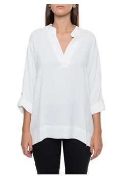 Calvin Klein Bluzka w kolorze białym ze sklepu Limango Polska w kategorii Bluzki damskie - zdjęcie 163717378