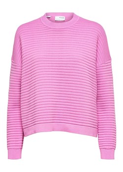 SELECTED FEMME Sweter &quot;Laurina&quot; w kolorze różowym ze sklepu Limango Polska w kategorii Swetry damskie - zdjęcie 163718697