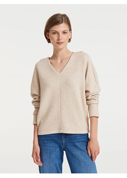 OPUS Sweter &quot;Gavini&quot; w kolorze beżowym ze sklepu Limango Polska w kategorii Swetry damskie - zdjęcie 163721396