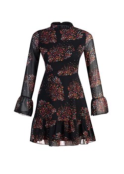 trendyol Sukienka w kolorze czarnym ze wzorem ze sklepu Limango Polska w kategorii Sukienki - zdjęcie 163722659