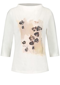 TAIFUN Bluzka w kolorze białym ze sklepu Limango Polska w kategorii Bluzki damskie - zdjęcie 163722866