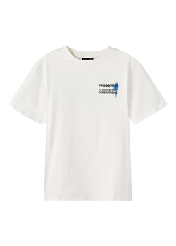 LMTD Koszulka w kolorze biało-niebieskim ze sklepu Limango Polska w kategorii T-shirty chłopięce - zdjęcie 163724917
