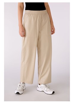 Oui Spodnie w kolorze beżowym ze sklepu Limango Polska w kategorii Spodnie damskie - zdjęcie 163725379