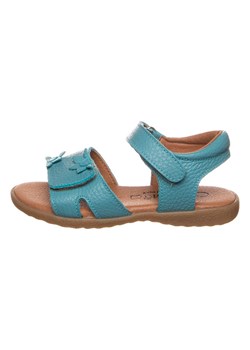 lamino Skórzane sandały w kolorze turkusowym ze sklepu Limango Polska w kategorii Sandały dziecięce - zdjęcie 163725688