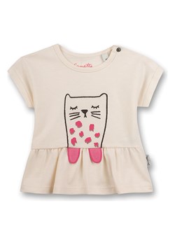 Sanetta Kidswear Koszulka &quot;Lovely Leo&quot; w kolorze beżowym ze sklepu Limango Polska w kategorii Koszulki niemowlęce - zdjęcie 163728577
