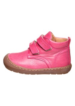POM POM Skórzane sneakersy w kolorze różowym ze sklepu Limango Polska w kategorii Półbuty dziecięce - zdjęcie 163732578