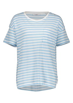 Marc O&apos;Polo DENIM Koszulka w kolorze błękitno-białym ze sklepu Limango Polska w kategorii Bluzki damskie - zdjęcie 163733865