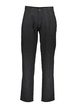 Marc O&apos;Polo Lniane spodnie chino w kolorze czarnym ze sklepu Limango Polska w kategorii Spodnie męskie - zdjęcie 163734039
