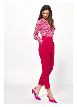 Nife Spodnie w kolorze różowym ze sklepu Limango Polska w kategorii Spodnie damskie - zdjęcie 163736417
