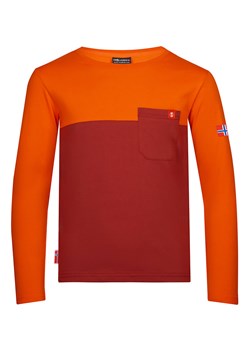 Trollkids Koszulka funkcyjna &quot;Bergen&quot; w kolorze pomarańczowo-bordowym ze sklepu Limango Polska w kategorii T-shirty chłopięce - zdjęcie 163736828