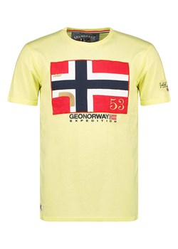 Geographical Norway Koszulka w kolorze żółtym ze sklepu Limango Polska w kategorii T-shirty męskie - zdjęcie 163737958