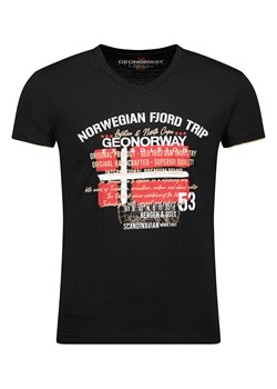 Geographical Norway Koszulka w kolorze czarnym ze sklepu Limango Polska w kategorii T-shirty męskie - zdjęcie 163738097