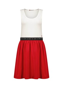 Geographical Norway Sukienka &quot;Jodia&quot; w kolorze biało-czerwonym ze sklepu Limango Polska w kategorii Sukienki - zdjęcie 163738339