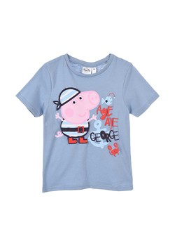 Peppa Pig Koszulka &quot;Świnka Peppa&quot; w kolorze niebieskim ze sklepu Limango Polska w kategorii Bluzki dziewczęce - zdjęcie 163740069