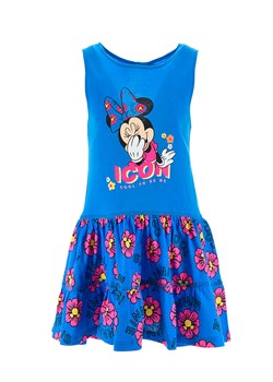Disney Minnie Mouse Sukienka &quot;Minnie&quot; w kolorze niebieskim ze wzorem ze sklepu Limango Polska w kategorii Sukienki dziewczęce - zdjęcie 163740107