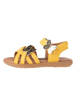kmins Skórzane sandały w kolorze żółtym ze sklepu Limango Polska w kategorii Sandały dziecięce - zdjęcie 163742148