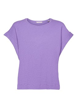 ESPRIT Lniana koszulka w kolorze lawendowym ze sklepu Limango Polska w kategorii Bluzki damskie - zdjęcie 163743159