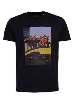 ESPRIT Koszulka w kolorze granatowym ze sklepu Limango Polska w kategorii T-shirty męskie - zdjęcie 163744585