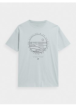 4F Koszulka w kolorze szarym ze sklepu Limango Polska w kategorii T-shirty męskie - zdjęcie 163744876