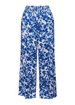 ESPRIT Spodnie w kolorze biało-niebieskim ze sklepu Limango Polska w kategorii Spodnie damskie - zdjęcie 163744956