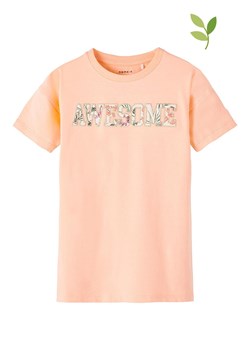 name it Koszulka w kolorze pomarańczowym ze sklepu Limango Polska w kategorii Bluzki dziewczęce - zdjęcie 163745168