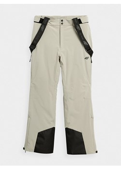 4F Spodnie narciarskie w kolorze beżowym ze sklepu Limango Polska w kategorii Spodnie męskie - zdjęcie 163745525