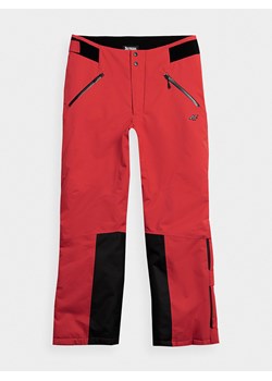 4F Spodnie narciarskie w kolorze czerwono-czarnym ze sklepu Limango Polska w kategorii Spodnie męskie - zdjęcie 163745528