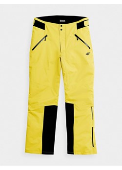 4F Spodnie narciarskie w kolorze żółto-czarnym ze sklepu Limango Polska w kategorii Spodnie męskie - zdjęcie 163745529