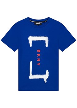 DKNY Koszulka w kolorze niebieskim ze sklepu Limango Polska w kategorii T-shirty chłopięce - zdjęcie 163745906