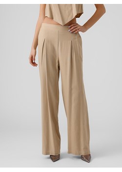 Vero Moda Spodnie &quot;Mymilo&quot; w kolorze beżowym ze sklepu Limango Polska w kategorii Spodnie damskie - zdjęcie 163747626